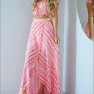 LAST CHANCE Shop Hopes Wrap Maxi Set